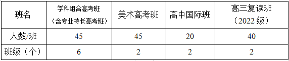武昌实验寄宿学校特色班型