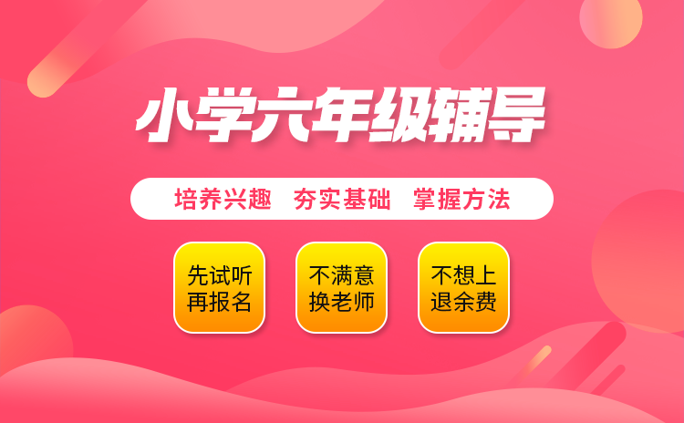 小学六年级辅导