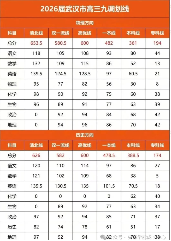 武汉市高三九调